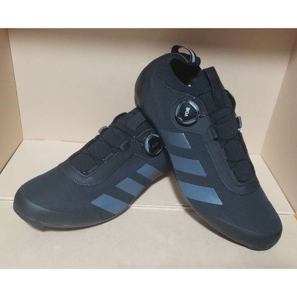 Adidas The Parley Road BOA Reflective Cycling Shoes Black Men's Size 10 GW6266 - Picture 6 of 15